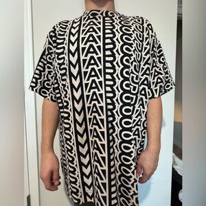 Marc Jacobs Monogram Black and White Tee